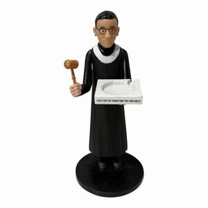 Ruth Bader Ginsburg (RBG) Smart Watch Charging Station Stand With Gavel 6.5" In
